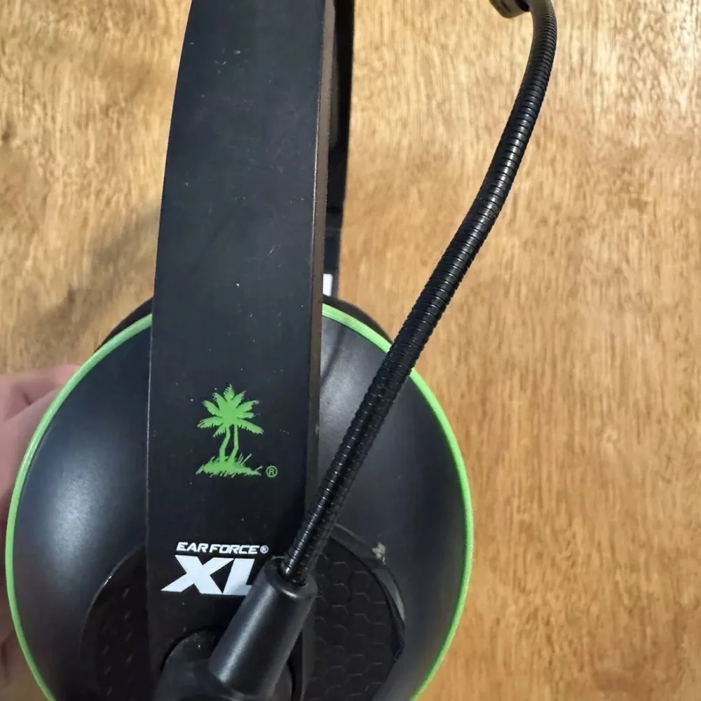 Turtle Beach Ear Force XL1 Black/Green Headband Headsets for Multi-Platform